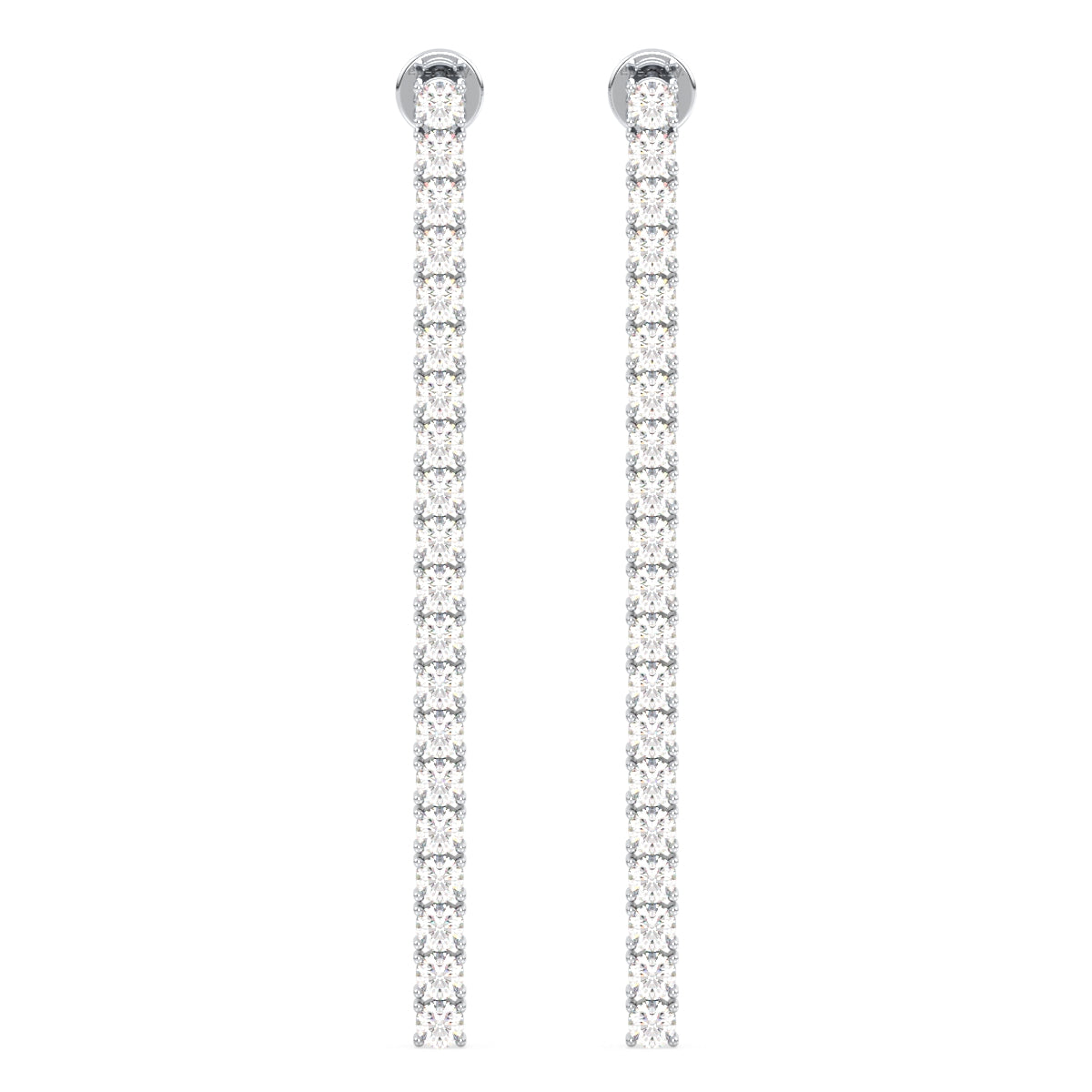 THEODORA TENNIS EARRINGS, GOLD