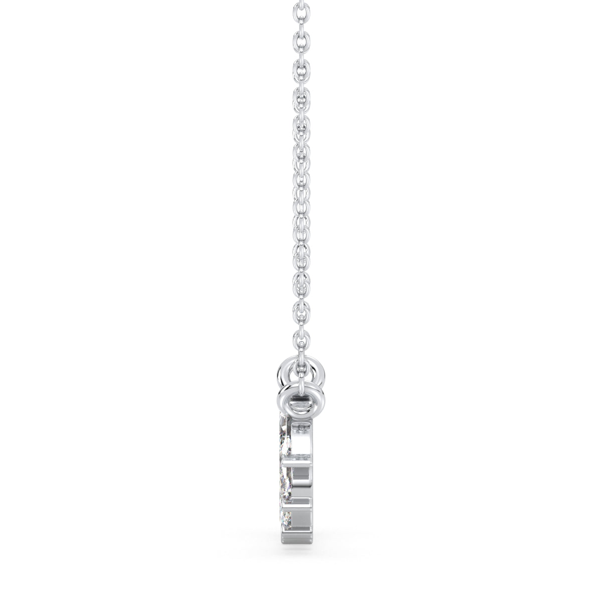 LILETTA MARQUISE CUT DIAMONDS NECKLET, GOLD