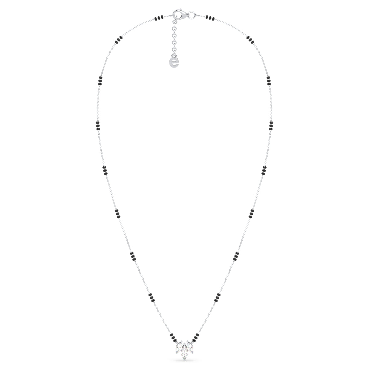 LILETTA MARQUISE CUT DIAMOND MANGALSUTRA, GOLD