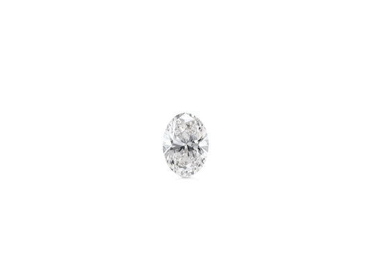 LOOSE SINGLE OVAL CUT LAB GROWN SOLITAIRE