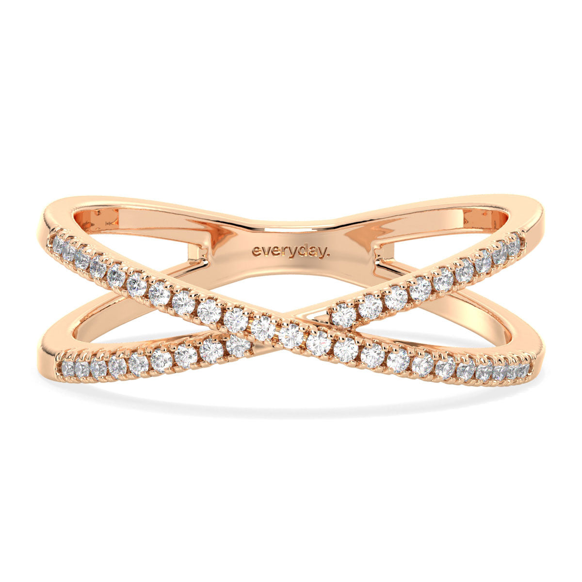 DAISY CLASSIC DIAMOND INFINTY RING, GOLD